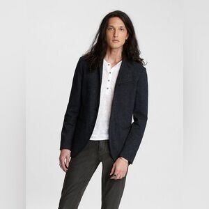 John Varvatos Collection Jacquard Shawl Collar Jacket Size EU 48 USA 38